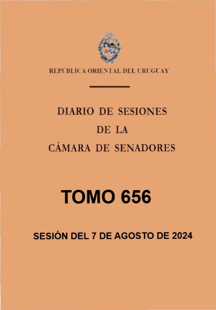 DIARIO DE SESIONES DE LA CAMARA DE SENADORES del 07/08/2024